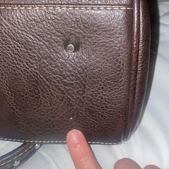 Montana West Brown Studded Shoulder Bag - Picture 11 of 11